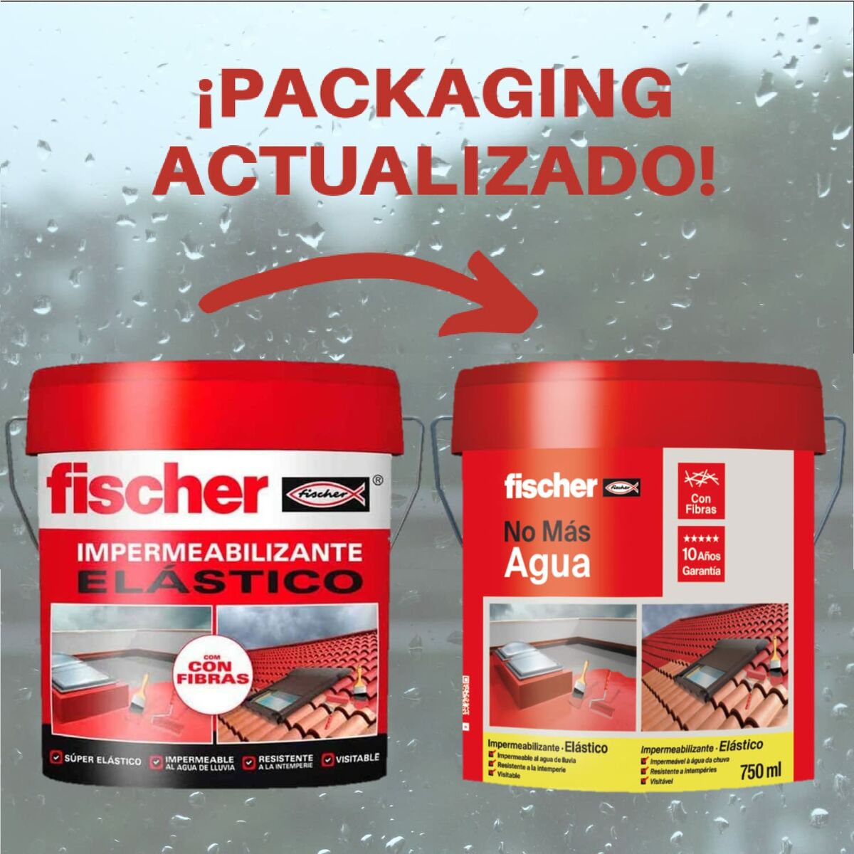 Hidroizoliacija Fischer Ms Balta 750 ml